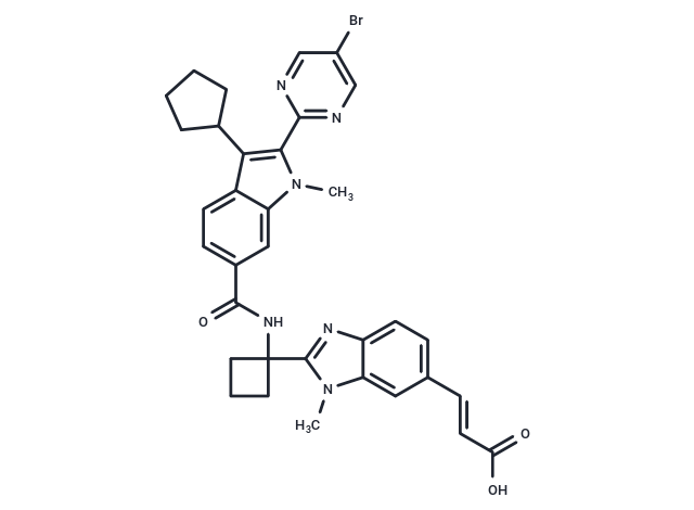 化合物 Deleobuvir,Deleobuvir