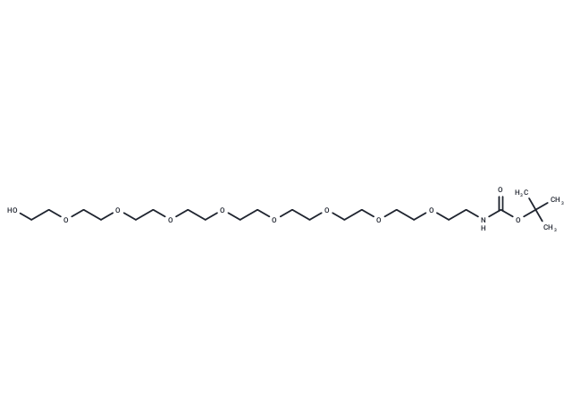 化合物 N-Boc-PEG9-alcohol,N-Boc-PEG9-alcohol