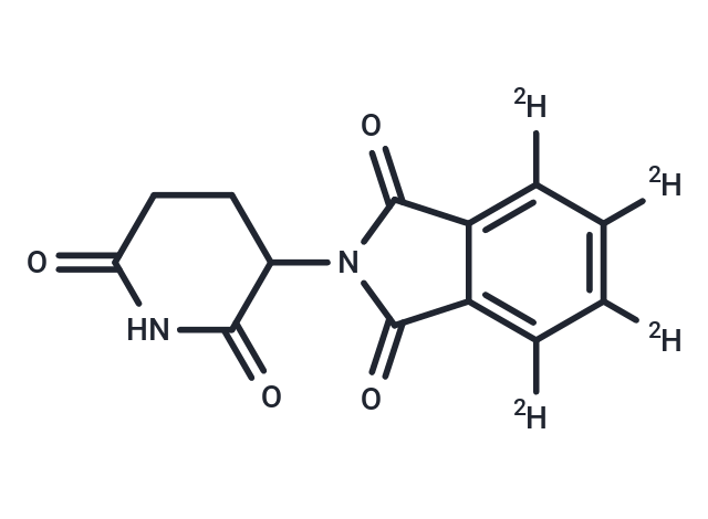 化合物 Thalidomide D4,Thalidomide D4