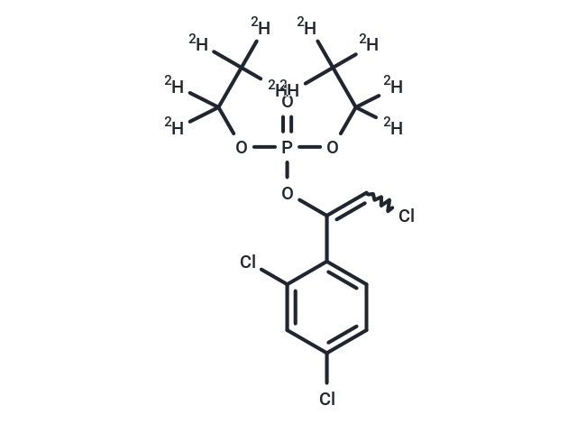 毒蟲畏-d10,Chlorfenvinphos-d10 (di(ethyl-d5))