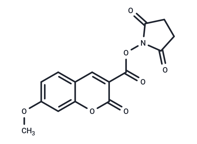 7-甲氧基-3-羧基香豆素琥珀酰亞胺酯,Succinimidyl 7-methoxycoumarin-3-carboxylate