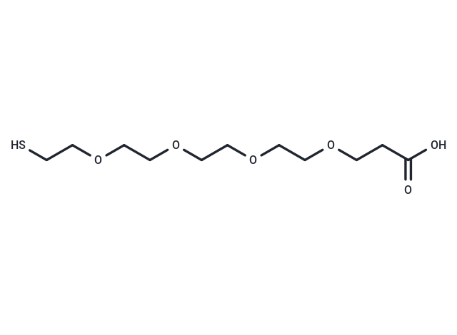 化合物 Thiol-PEG4-acid,Thiol-PEG4-acid