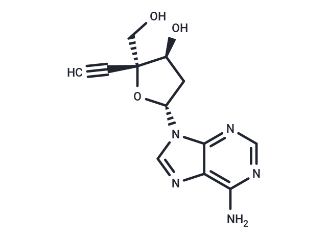 化合物 4'-Ethynyl-2'-deoxyadenosine,4'-Ethynyl-2'-deoxyadenosine