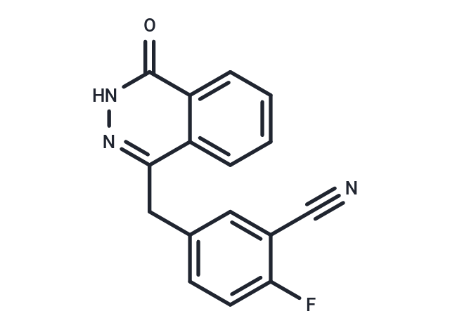 化合物 2-Fluoro-5-((4-oxo-3,4-dihydrophthalazin-1-yl)methyl)benzonitrile,2-Fluoro-5-((4-oxo-3,4-dihydrophthalazin-1-yl)methyl)benzonitrile