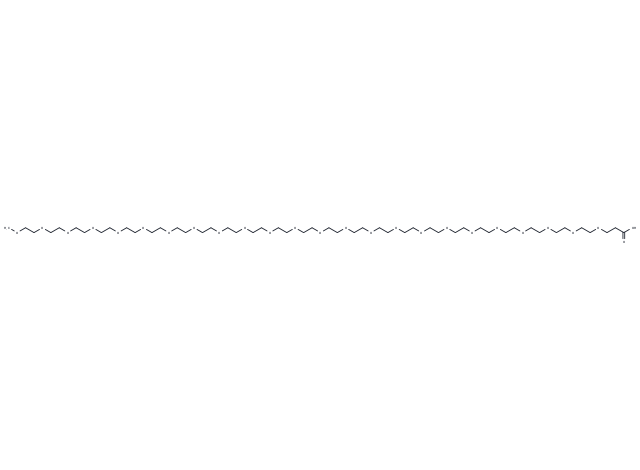 化合物 m-PEG24-acid,m-PEG24-acid