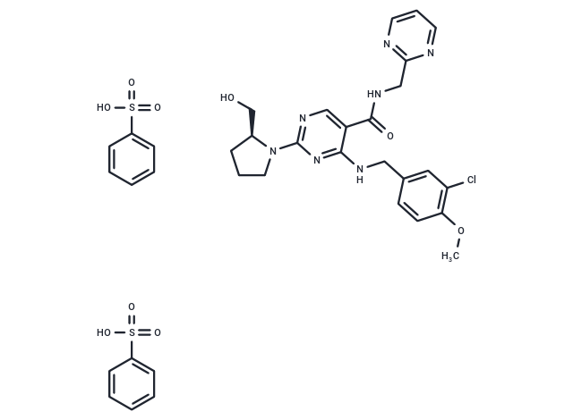 化合物 Avanafil dibesylate,Avanafil dibesylate