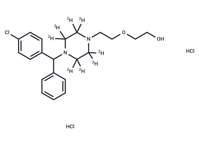 羥基嗪-d8 二鹽酸鹽,Hydroxyzine-d8 DiHCl