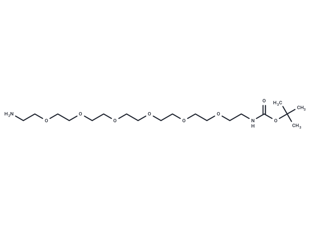 化合物 Boc-NH-PEG6-amine,Boc-NH-PEG6-amine