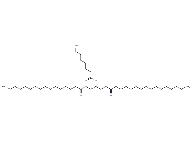 1,3-Dipalmitoyl-2-Octanoyl-rac-glycerol,1,3-Dipalmitoyl-2-Octanoyl-rac-glycerol