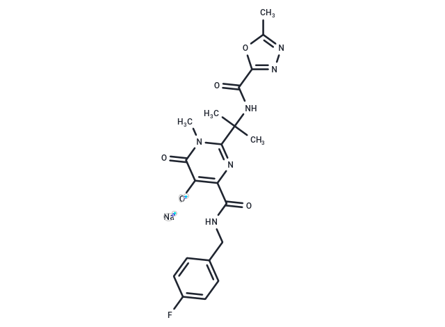 化合物 Raltegravir sodium,Raltegravir sodium