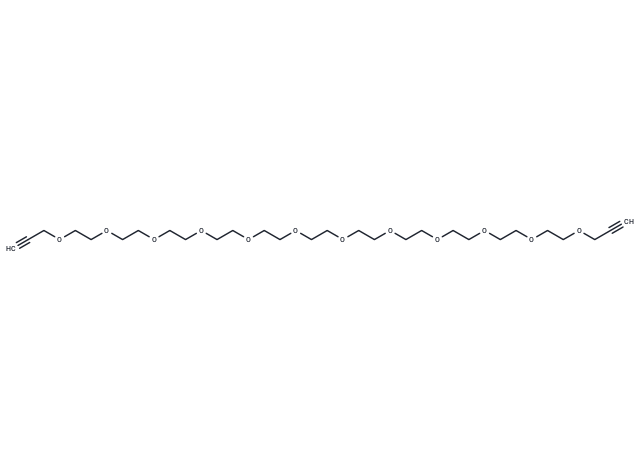 化合物 Bis-propargyl-PEG11,Bis-propargyl-PEG11