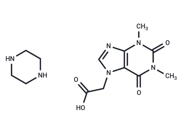 化合物 Acefylline piperazine,Acefylline piperazine