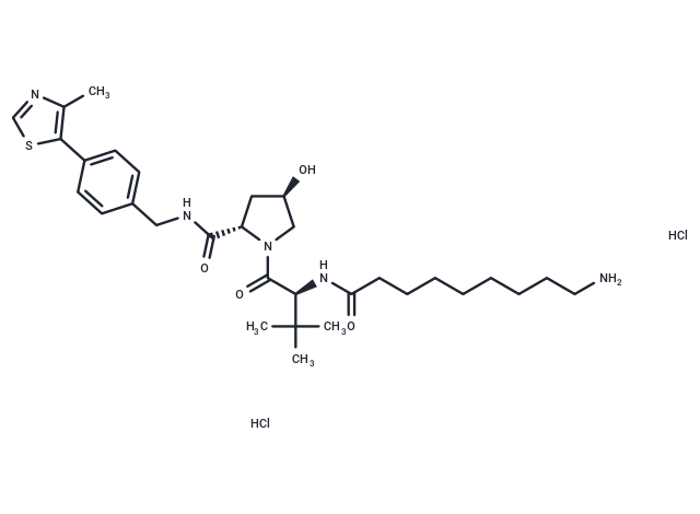 VH 032 amide-alkylC8-amine,(S,R,S)-AHPC-C8-NH2 dihydrochloride