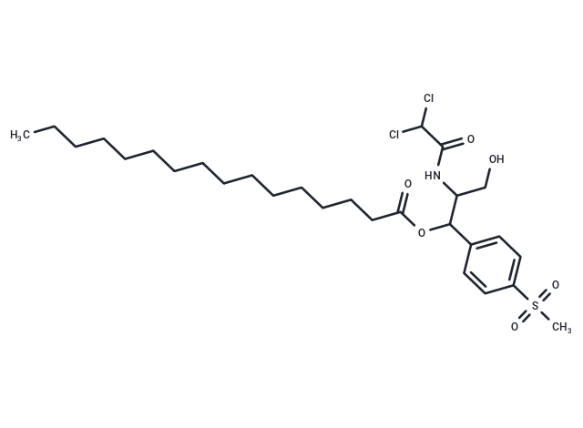 化合物 Thiamphenicol palmitate,Thiamphenicol palmitate