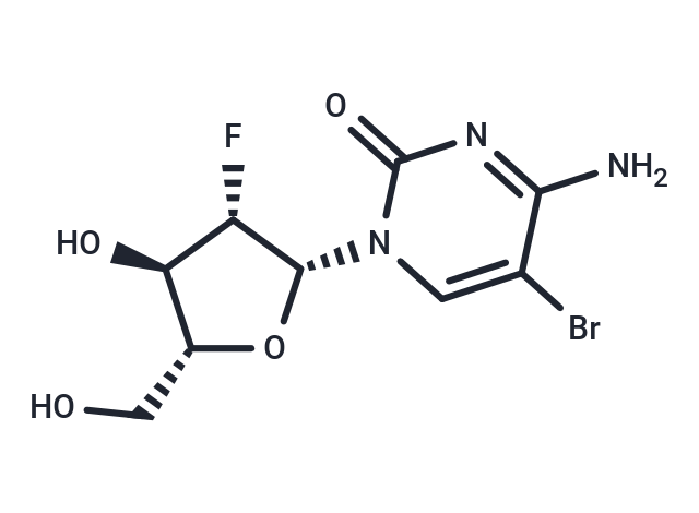 化合物 5-Bromo-2’-deoxy-2’-fluoro-beta-D-arabinocytidine,5-Bromo-2’-deoxy-2’-fluoro-beta-D-arabinocytidine