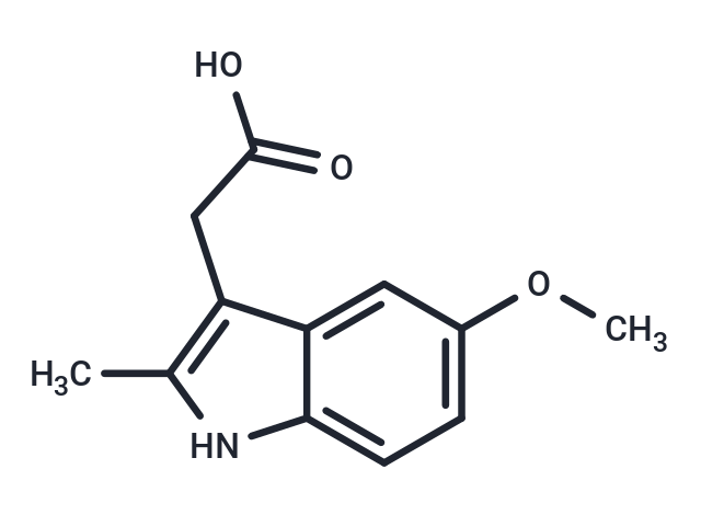 化合物 5-Methoxy-2-methyl-3-indoleacetic acid,5-Methoxy-2-methyl-3-indoleacetic acid