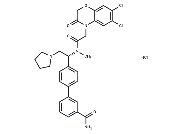 化合物 GSK 1562590 hydrochloride,GSK 1562590 hydrochloride