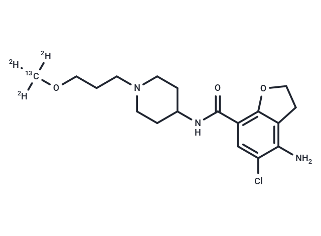 化合物 Prucalopride-13C-d3,Prucalopride-13C-d3