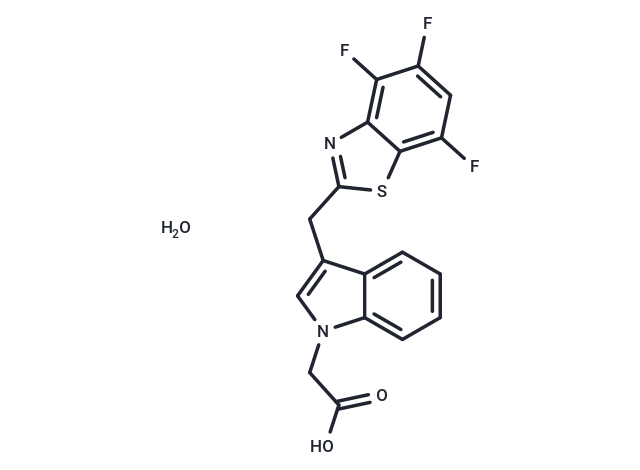 化合物 Lidorestat monohydrate,Lidorestat monohydrate