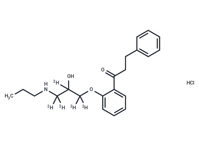 普羅帕酮-d5 HCl,Propafenone-d5 HCl