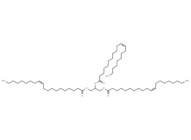 化合物 1,2,3-Tri-11(Z)-Eicosenoyl Glycerol,1,2,3-Tri-11(Z)-Eicosenoyl Glycerol