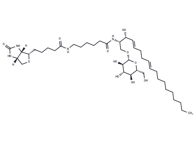 化合物 C6 Biotin Glucosylceramide (d18:1/6:0),C6 Biotin Glucosylceramide (d18:1/6:0)