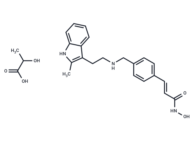 化合物 Panobinostat lactate,Panobinostat lactate