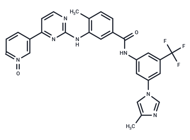 化合物 Nilotinib N-oxide,Nilotinib N-oxide