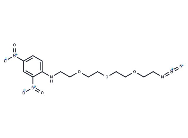 化合物 DNP-PEG3-azide,DNP-PEG3-azide