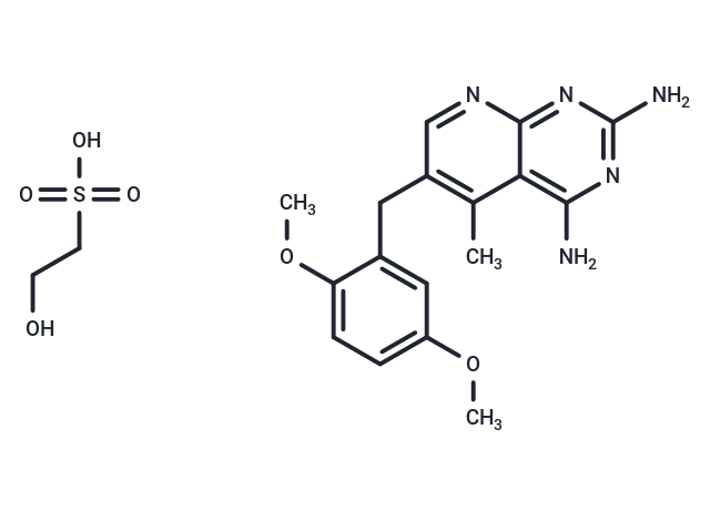 化合物 Piritrexim isethionate,Piritrexim isethionate