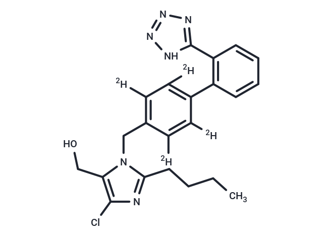 氯沙坦 D4,Losartan D4