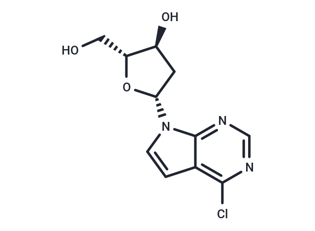 化合物 4-Chloro-7-(2-deoxy-b-D-ribofuranosyl)-7H-pyrrolo[2,3-d]-pyrimidine,4-Chloro-7-(2-deoxy-b-D-ribofuranosyl)-7H-pyrrolo[2,3-d]-pyrimidine