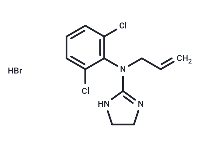 化合物 Alinidine hydrobromide,Alinidine hydrobromide