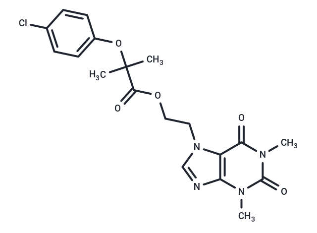 化合物 Etofylline clofibrate,Etofylline clofibrate