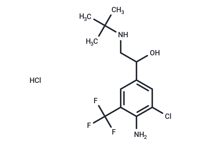 化合物 Mabuterol hydrochloride,Mabuterol hydrochloride