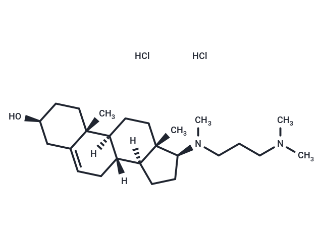 化合物 Azacosterol hydrochloride,Azacosterol hydrochloride