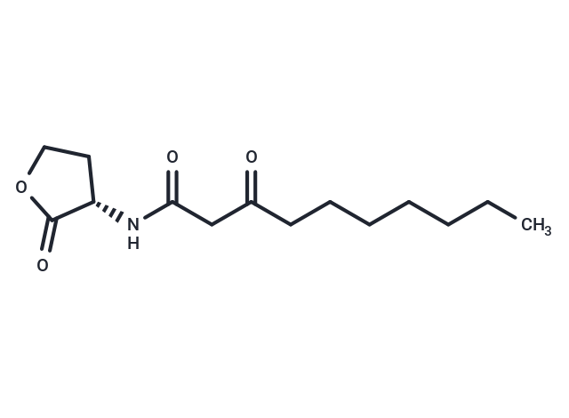 化合物 N-(3-Oxodecanoyl)-L-homoserine lactone,N-(3-Oxodecanoyl)-L-homoserine lactone