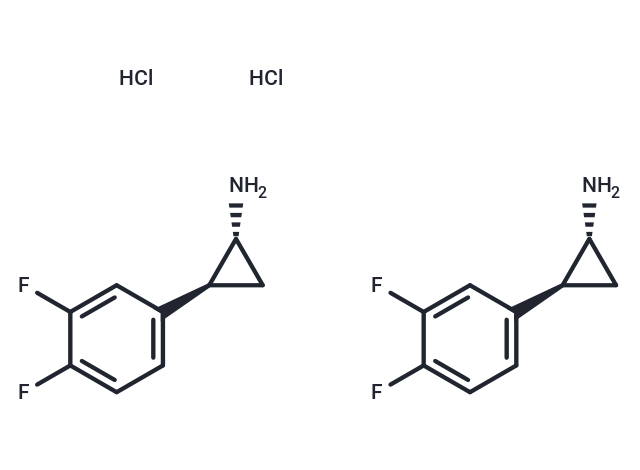 化合物 (1R,2S)-2-(3,4-Difluorophenyl)cyclopropanamine hydrochloride,(1R,2S)-2-(3,4-Difluorophenyl)cyclopropanamine hydrochloride