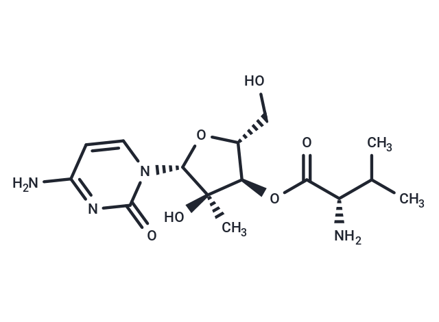 化合物 Valopicitabine,Valopicitabine