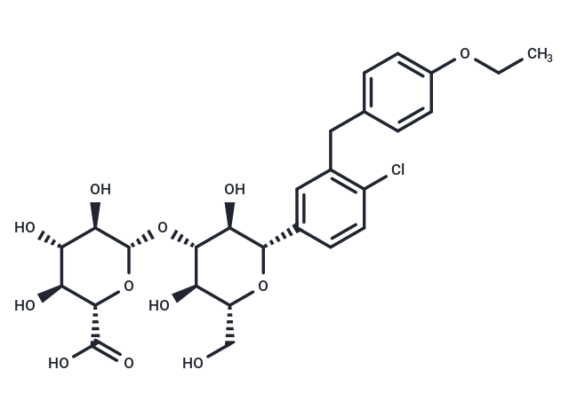 Dapagliflozin-3-O-β-D-Glucuronide,Dapagliflozin-3-O-β-D-Glucuronide