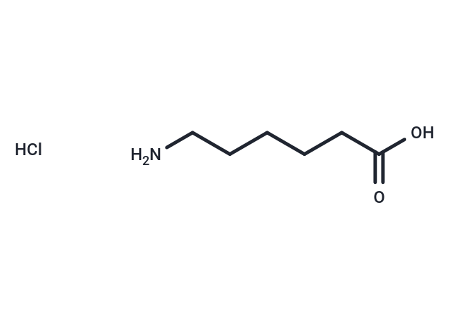 化合物 6-Aminocaproic acid hydrochloride,6-Aminocaproic acid hydrochloride