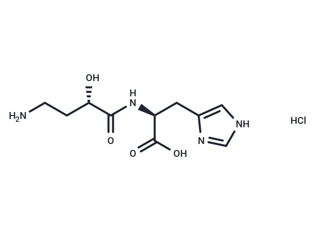 化合物 Carnostatine hydrochloride,Carnostatine hydrochloride