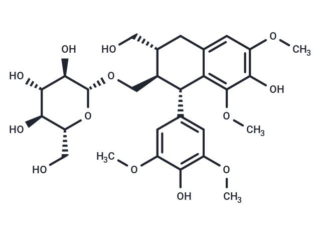 (+)-南燭木樹脂酚-9'-O-葡萄糖苷,(+)-Lyoniresinol 9'-O-glucoside