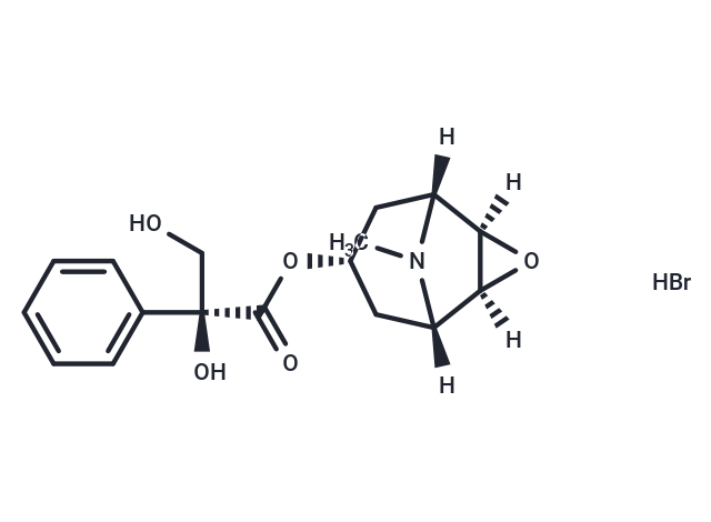 化合物 Anisodine hydrobromide,Anisodine hydrobromide