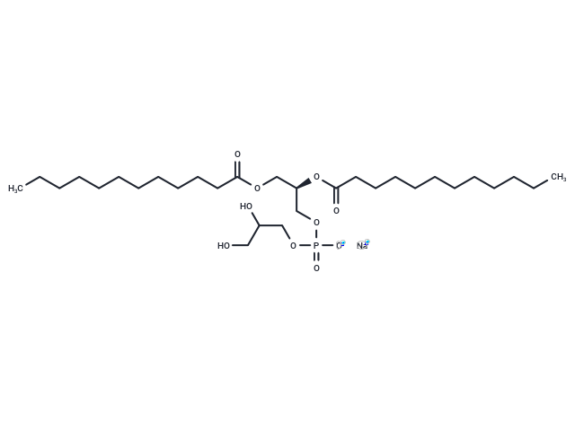 化合物 1,2-Dilauroyl-sn-glycero-3-PG (sodium salt),1,2-Dilauroyl-sn-glycero-3-PG (sodium salt)