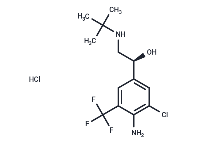 化合物 D-Mabuterol hydrochloride,D-Mabuterol hydrochloride