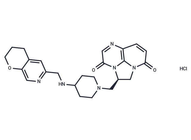 化合物 Gepotidacin hydrochloride,Gepotidacin hydrochloride