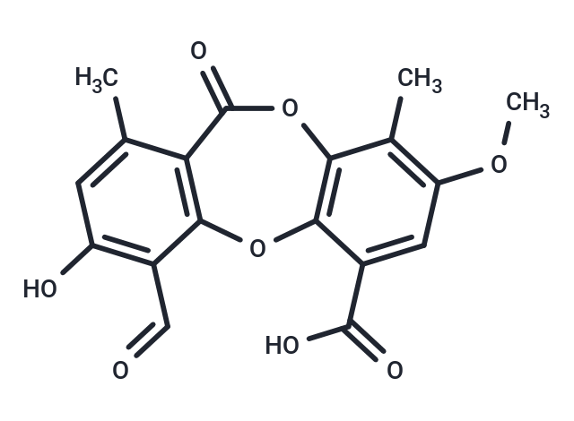 化合物 Psoromic acid,Psoromic acid