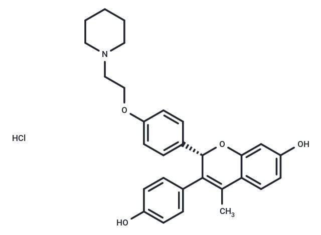 化合物 Acolbifene Hydrochloride,Acolbifene Hydrochloride