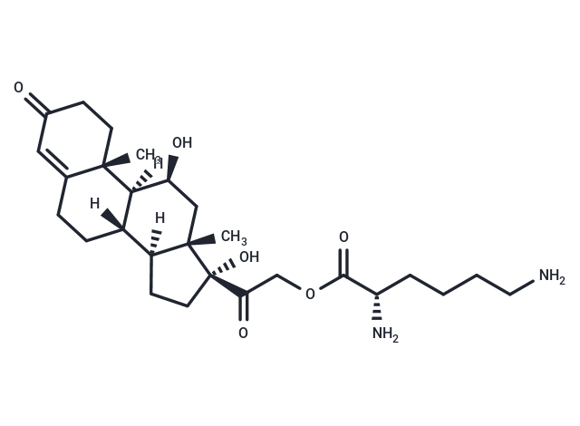 化合物 Hydrocortisone-21-lysinate,Hydrocortisone-21-lysinate